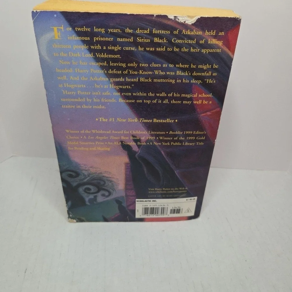 Harry Potter And The Prisoner Of Azkaban - Paperback By J.K. Rowling - VERY GOOD